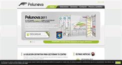 Desktop Screenshot of pelunova.es